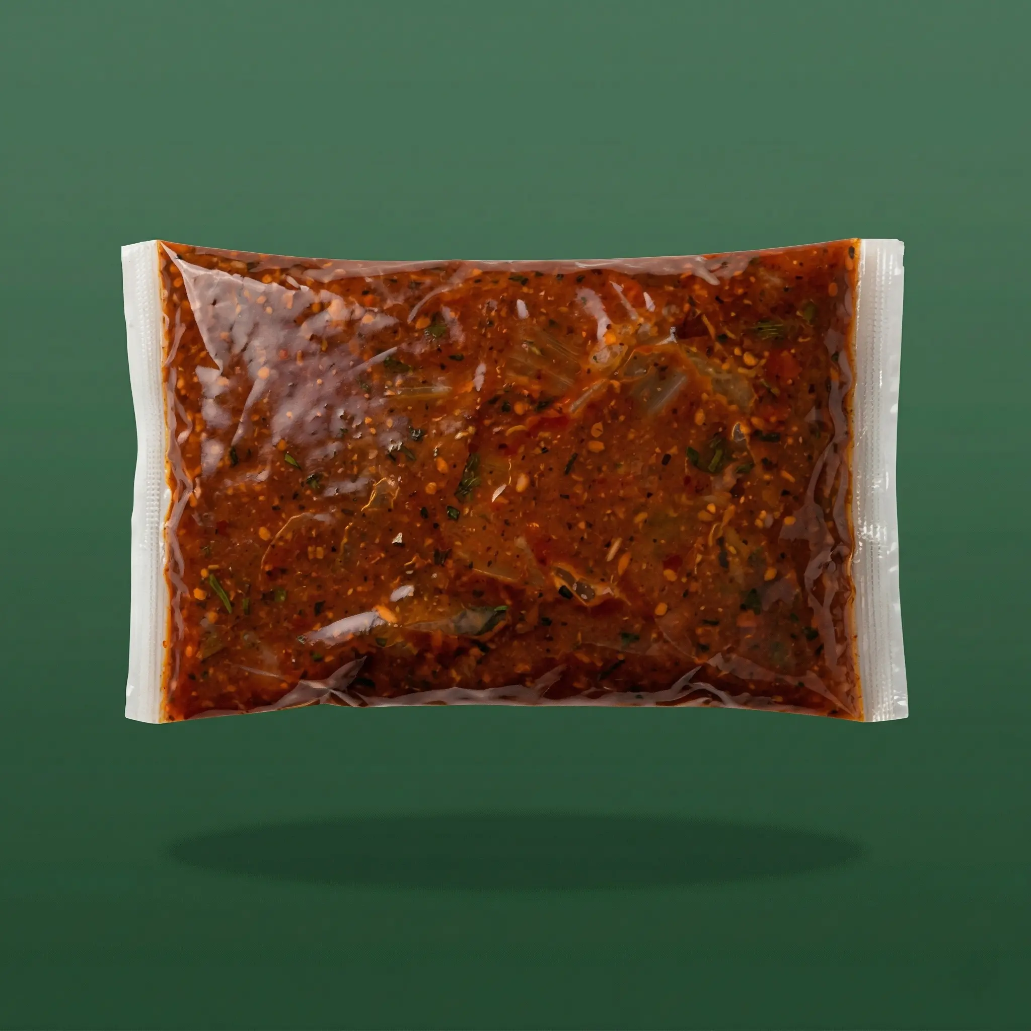 Salsa bolognesa casera empacada al vacío